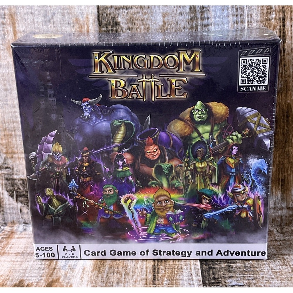 Kingdom Battle Card Game Of Strategy Adventure Mind Inventions 2022 NEW